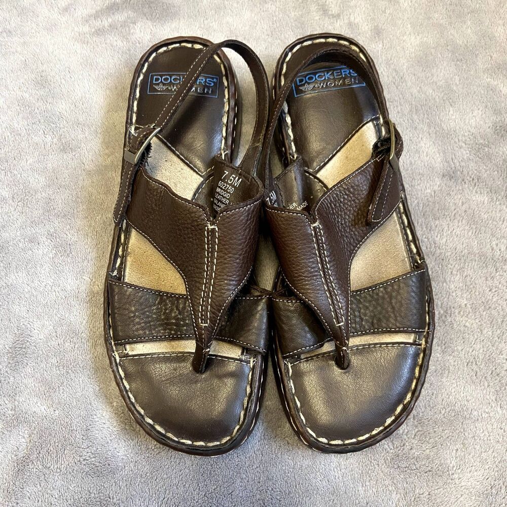 Women's Dockers Size 7.5 Leather Sandals